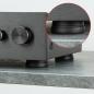 Preview: Dynavox Schwingungsdämpfer silber für Lautsprecherboxen und Geräte 4er-Set 208051
