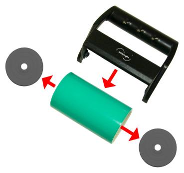 Analogis DeDuster abwaschbarer Vinyl-Silikonroller