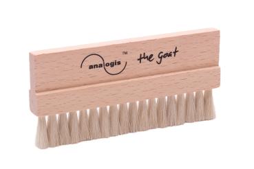 Analogis Brush 4 – “The Goat” Schallplattenbürste mit Naturfasern aus Ziegenhaar