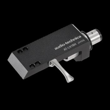 Audio-Technica 18 g schwere, verstellbare Headshell mit Durchgangsbohrung und OFC-Anschlussdrähten AT-LH18H