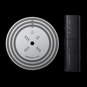 Audio Technica Stroboskopscheibe mit Quarz-Stroboskoplicht AT6181DL