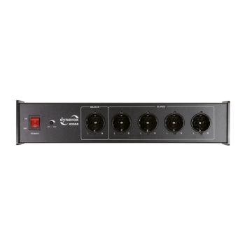 Dynavox HiFi-Steckdosenleiste X2000 schwarz, mit Master-Slave-Funktion 207683
