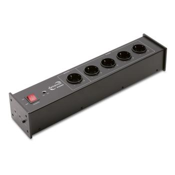 Dynavox HiFi-Steckdosenleiste X2000 schwarz, mit Master-Slave-Funktion 207683