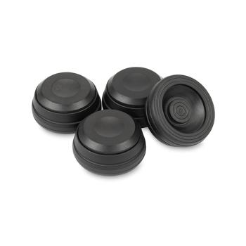 Dynavox Schwingungsdämpfer schwarz für Lautsprecherboxen und Geräte 4er-Set 208050