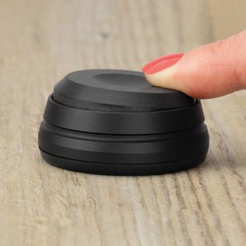 Dynavox Schwingungsdämpfer schwarz für Lautsprecherboxen und Geräte 4er-Set 208050