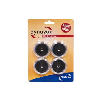 Dynavox Aluminium-Füsse für HiFi-Geräte 4er-Set silber 206381