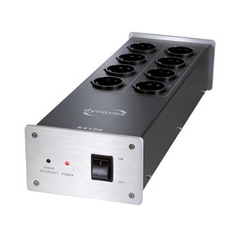 Dynavox HiFi-Steckdosenleiste X4100S silber 207411
