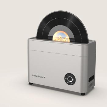 HumminGuru NOVA Advanced Ultrasonic Vinyl Record Cleaner (White Sand)