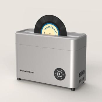 HumminGuru NOVA Advanced Ultrasonic Vinyl Record Cleaner (White Sand)