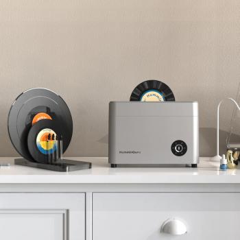 HumminGuru NOVA Advanced Ultrasonic Vinyl Record Cleaner (White Sand)