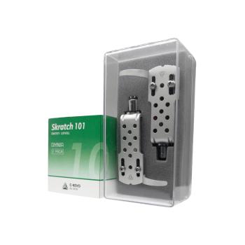 JICO Tonabnehmersystem OMNIA SKRATCH 101-40 Silver 2P Bundle 2 Stück Angebot