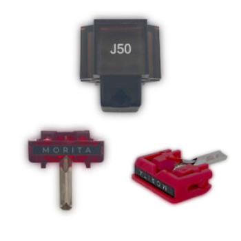 JICO J50 UY DUET Tonabnehmersystem Set aus: J 50 System, N 44 USHIKOROSHI und N 44 YURUSHI-IRO Nadel (jeweils  nackter, sphärischer Diamant)