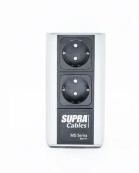SUPRA LoRad MD02-EU Switch – Geschützter Netzblock mit Ein/Aus-Schalter