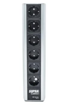 SUPRA LoRad MD06-EU/SP Switch MK III – Premium Netzleiste mit fortschrittlicher Filterung und Überspannungsschutz