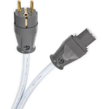 SUPRA LoRad 2.5 CS-EU Netzwerkkabel – Gerader Schuko-Stecker mit SWF-10 C13 Anschluss