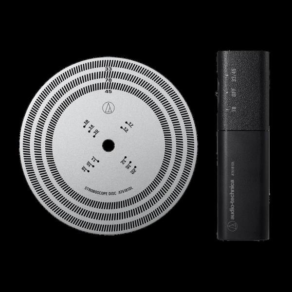 Audio Technica Stroboskopscheibe mit Quarz-Stroboskoplicht AT6181DL