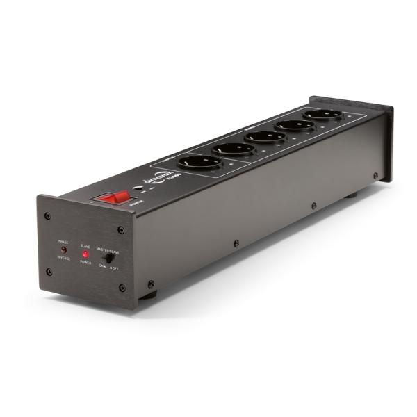 Dynavox HiFi-Steckdosenleiste X2000 schwarz, mit Master-Slave-Funktion 207683