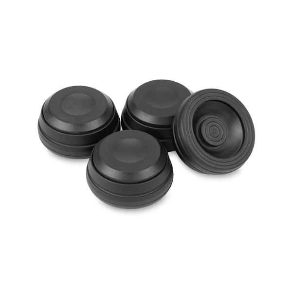 Dynavox Schwingungsdämpfer schwarz für Lautsprecherboxen und Geräte 4er-Set 208050