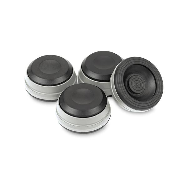 Dynavox Schwingungsdämpfer silber für Lautsprecherboxen und Geräte 4er-Set 208051