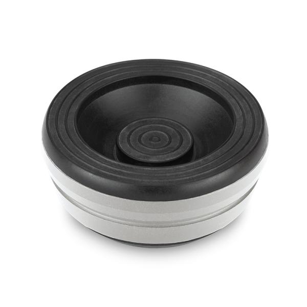 Dynavox Schwingungsdämpfer silber für Lautsprecherboxen und Geräte 4er-Set 208051