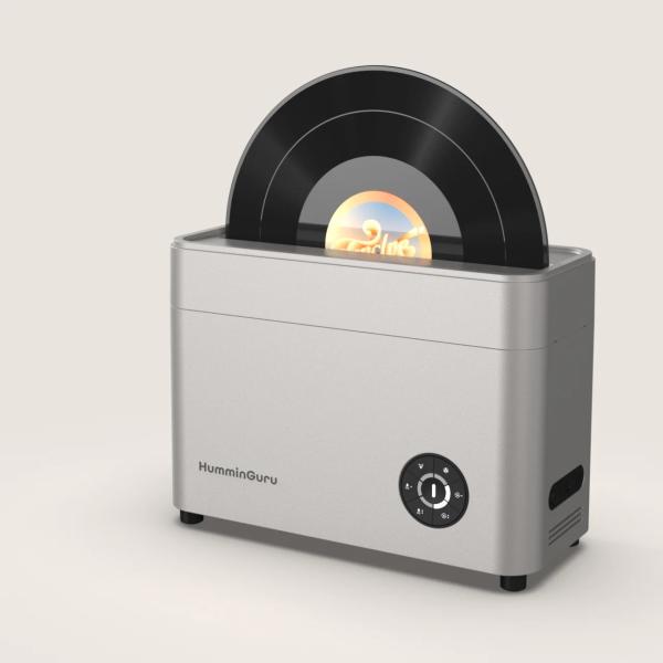 HumminGuru NOVA Advanced Ultrasonic Vinyl Record Cleaner (White Sand)