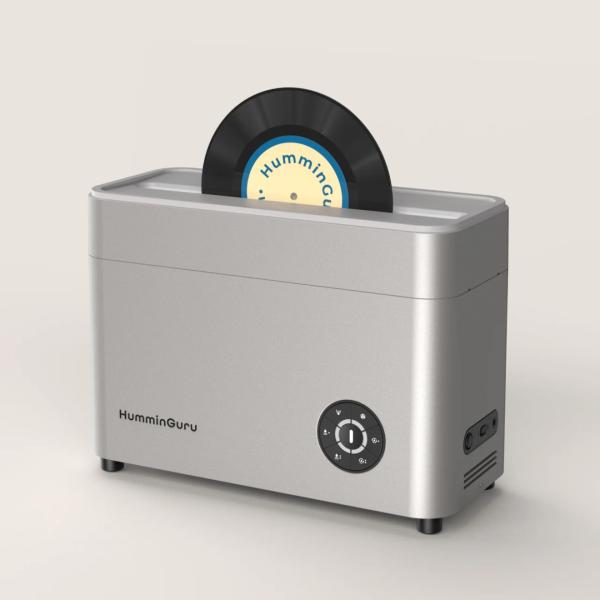 HumminGuru NOVA Advanced Ultrasonic Vinyl Record Cleaner (White Sand)