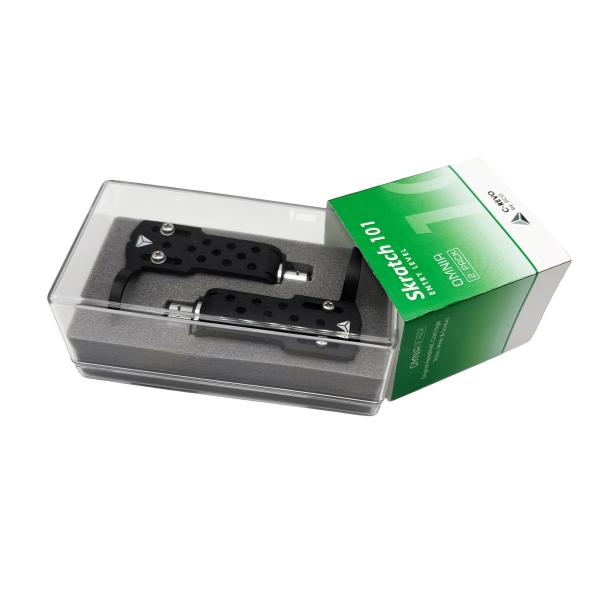 JICO Tonabnehmersystem OMNIA SKRATCH 101-40 BLACK 2P Bundle 2 Stück Angebot