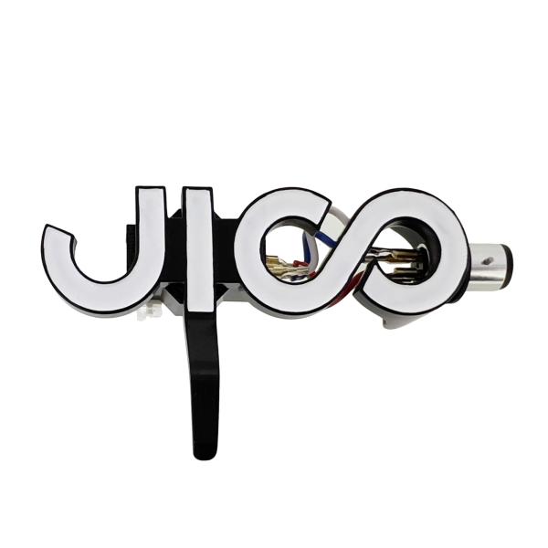 JICO LOGO HEADSHELL WHT CSS-JHSLW