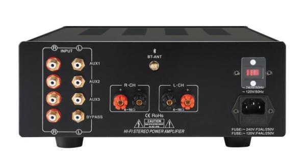 Pier Audio MS580-SE Hybridverstärker mit feiner Röhrenvorstufe und Bluetooth