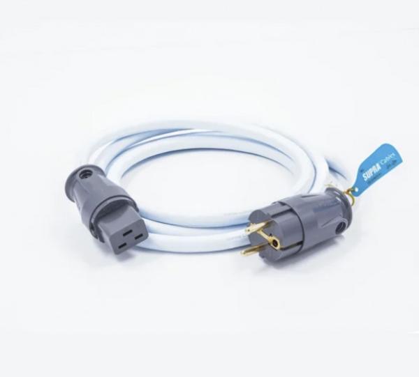 SUPRA LoRad 2.5 CS-16-EU Netzkabel-Set – Gerader Schuko-Stecker mit SWF-16 C19 Buchse