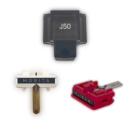 JICO J50 KY DUET Tonabnehmersystem Set aus: J 50 System, N 44 KUROGAKI und N 44 YURUSHI-IRO Nadel (jeweils  nackter, sphärischer Diamant)