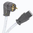 SUPRA LoRad 2.5 CS-16-EU/A Abgewinkeltes-Netzkabel – Abgewinkelter Schuko-Stecker mit SWF-16 C19 Anschluss