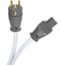 SUPRA LoRad 2.5 CS-EU Netzwerkkabel – Gerader Schuko-Stecker mit SWF-10 C13 Anschluss